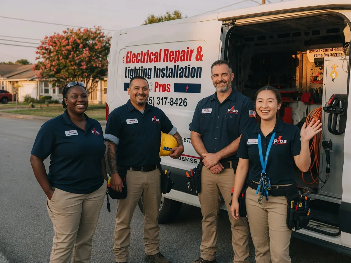 Licensed Electrician company in Goree, TX